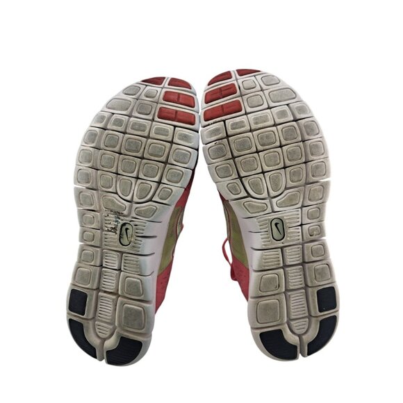 Nike Free Run 3 GS Spark Pink Volt Youth Running Shoes 512098-600 Size 6Y - Picture 9 of 10